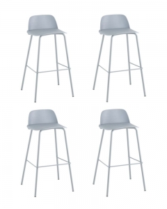 Стул барный Stool Group Mist серо-голубой 4 шт