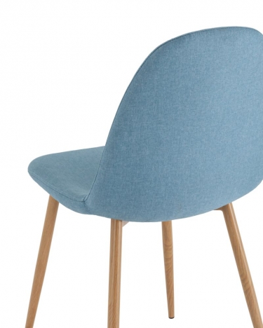 Комплект из четырех стульев Stool Group Валенсия SN голубой 4 шт