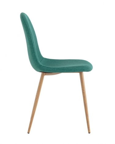 Комплект из двух стульев Stool Group Валенсия SN рогожка Зеленый 2 шт