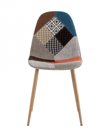 Комплект из двух стульев Stool Group Валенсия SN ткань пэчворк 2 шт