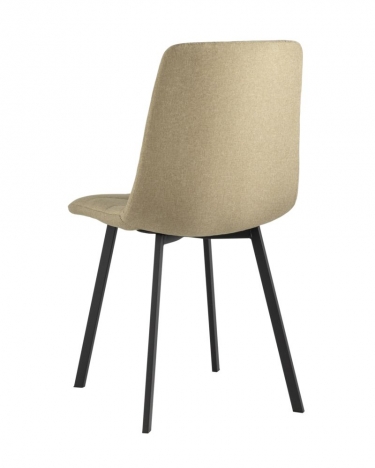 Комплект из четырех стульев Stool Group Chilly рогожка бежевый 4 шт.