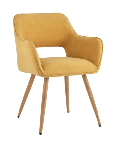 Комплект из двух стульев Stool Group Кромвель II желтый 2 шт