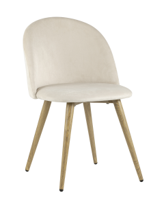 Стул Stool Group Лион велюр кремовый 2 шт