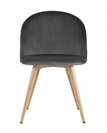 Стул Stool Group Лион велюр серый 2 шт