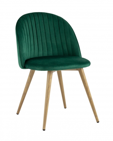 Стул Stool Group Лион Страйпс велюр зеленый 2 шт