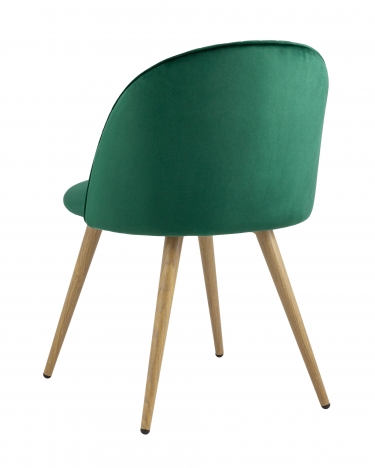 Стул Stool Group Лион Страйпс велюр зеленый 2 шт