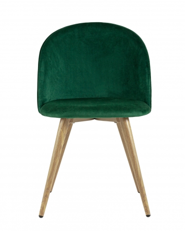 Стул Stool Group Лион велюр с ромбами зеленый 2 шт