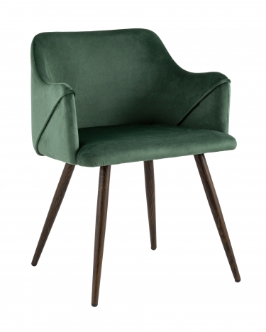 Комплект из двух стульев Stool Group Монарх NEW зеленый 2 шт. с подлокотниками