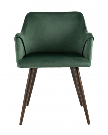 Комплект из двух стульев Stool Group Монарх NEW зеленый 2 шт. с подлокотниками