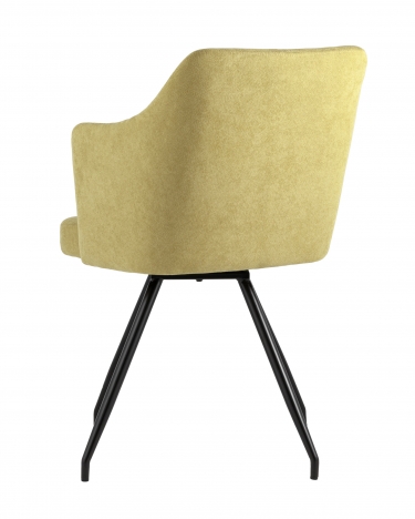 Комплект из двух стульев Stool Group Слинг вращающийся желтый 2 шт