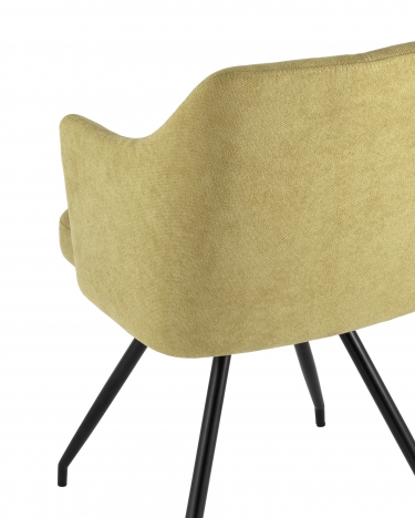 Комплект из двух стульев Stool Group Слинг вращающийся желтый 2 шт