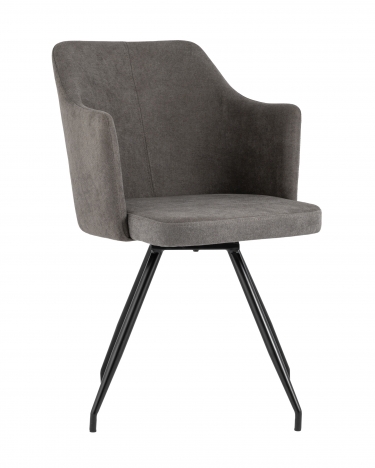 Комплект из двух стульев Stool Group Слинг вращающийся серо-коричневый 2 шт