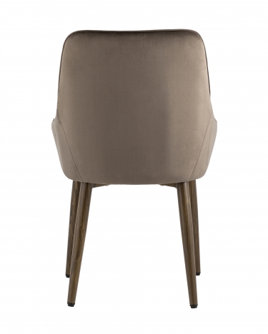 Комплект из двух стульев Stool Group Диана велюр коричневый 2 шт