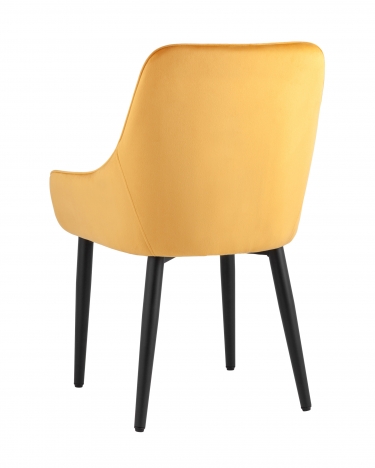 Комплект из двух стульев Stool Group Диана велюр оранжевый 2 шт