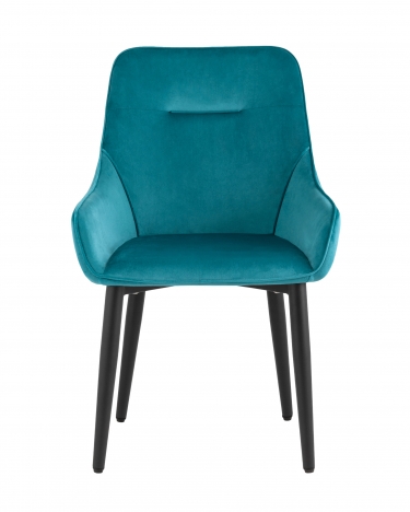 Комплект из двух стульев Stool Group Диана велюр темно-бирюзовый 2 шт