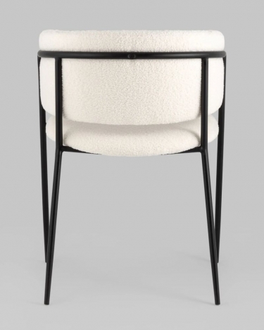 Стул Stool Group Нэлли ткань букле белый 2 шт. комплект