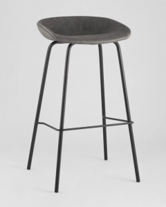 Стул барный Stool Group Beetle Lite PU серый 2 шт