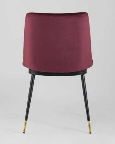 Стул Stool Group Мелисса велюр бордовый 2 шт