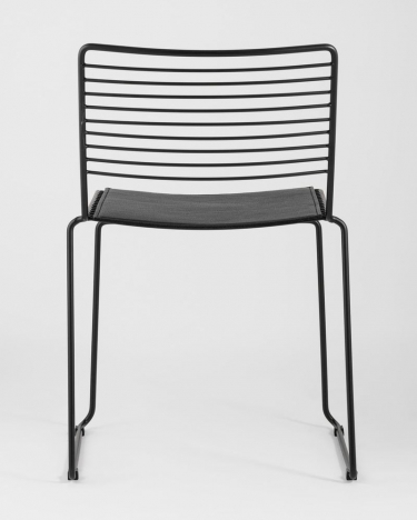 Стул обеденный Stool Group Danny черный с черной подушкой 4 шт