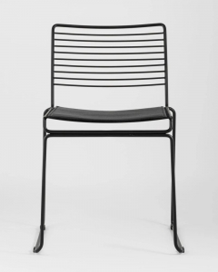 Стул обеденный Stool Group Danny черный с черной подушкой 4 шт