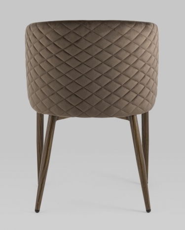 Стул Stool Group Оскар велюр коричневый 2 шт