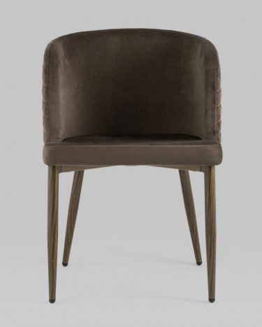 Стул Stool Group Оскар велюр коричневый 4 шт