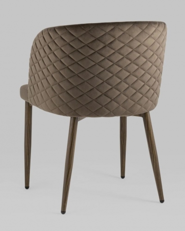 Стул Stool Group Оскар велюр коричневый 4 шт