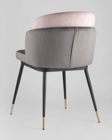 Стул мягкий Stool Group Пенелопа темно-серый 2 шт