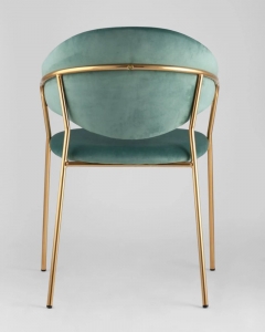 Стул Stool Group Эвита мятный 2 шт. с золотыми ножками