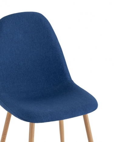 Комплект из четырех стульев Stool Group Валенсия SN темно-синий 4 шт