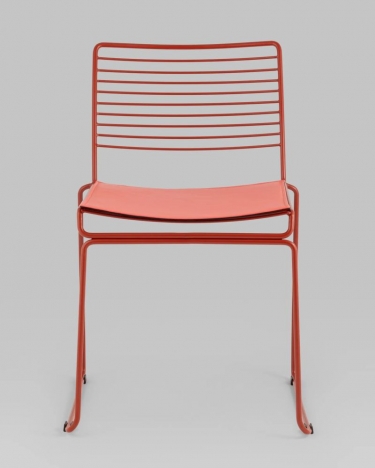 Стул обеденный Stool Group Danny бордовый с подушкой