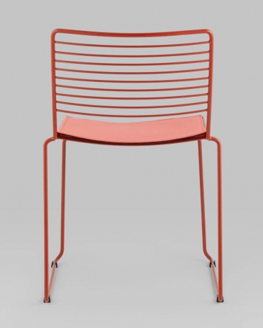 Стул обеденный Stool Group Danny бордовый с подушкой