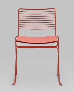 Стул обеденный Stool Group Danny бордовый с подушкой