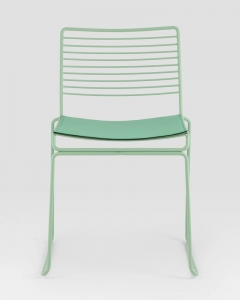 Стул обеденный Stool Group Danny зеленый с подушкой