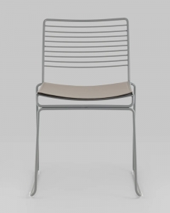 Стул обеденный Stool Group Danny серый с подушкой