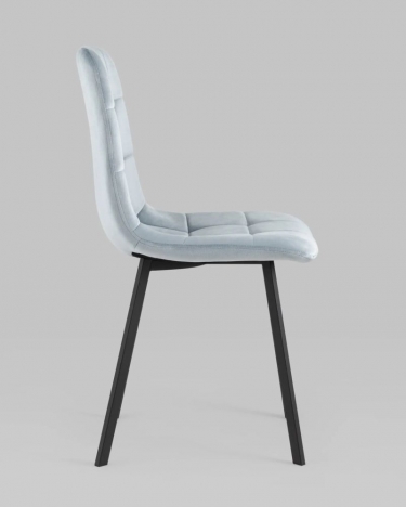 Стул Stool Group Chilly велюр серо-голубой 4 шт.