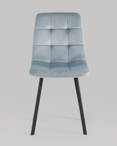 Стул Stool Group Chilly велюр серо-голубой 4 шт.