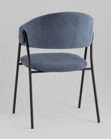 Стул Stool Group Колин NEW вельвет пыльно-синий