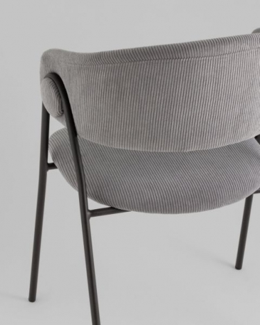 Стул Stool Group Колин NEW вельвет серый