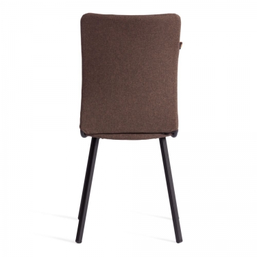 Стул обеденный Tetchair La Rousse ткань рогожка, 49х50х93, коричневый/черный, 3М7-147