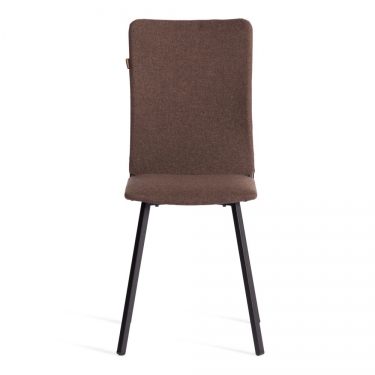 Стул обеденный Tetchair La Rousse ткань рогожка, 49х50х93, коричневый/черный, 3М7-147