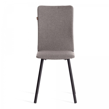 Стул обеденный Tetchair La Rousse ткань рогожка, 49х50х93, серый/черный, 3M 16/2