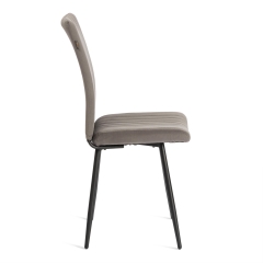 Стул обеденный Tetchair Monte Carlo разборный, ткань велюр, 45х55х97, серый/черный, Porsche 9