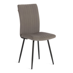 Стул обеденный Tetchair Monte Carlo разборный, ткань велюр, 45х55х97, серый/черный, Porsche 9