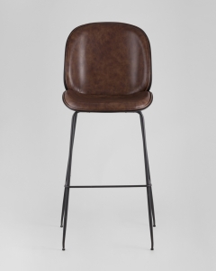 Стул барный Stool Group Beetle PU со спинкой коричневый 2 шт