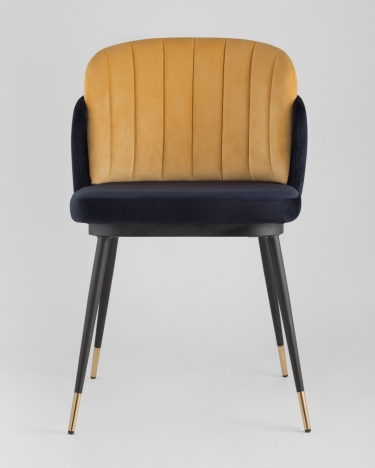 Стул мягкий Stool Group Пенелопа синий 2 шт