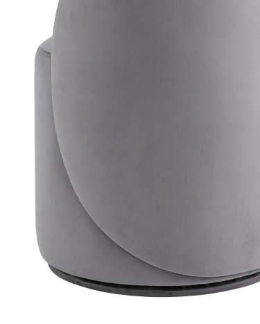 Пуф Stool Group Loreen вращающийся велюр Серый
