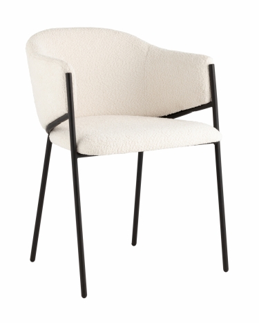 Стул Stool Group Brace букле Белый