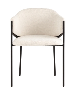 Стул Stool Group Brace букле Белый