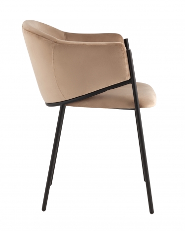 Стул Stool Group Brace велюр Капучино